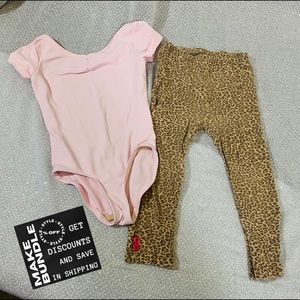 Body pink 2t danskin